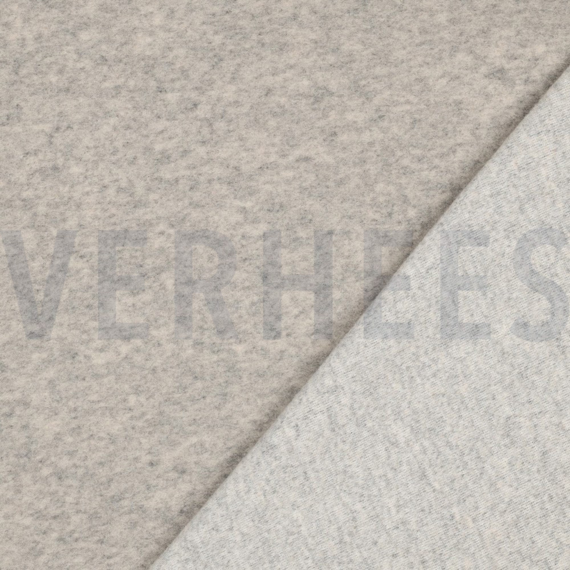 MERINO WOOL FLEECE LIGHT GREY (high resolution) #4