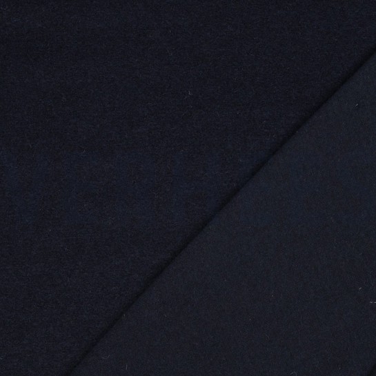 MERINO WOLL FLEECE MARINEBLAU #7