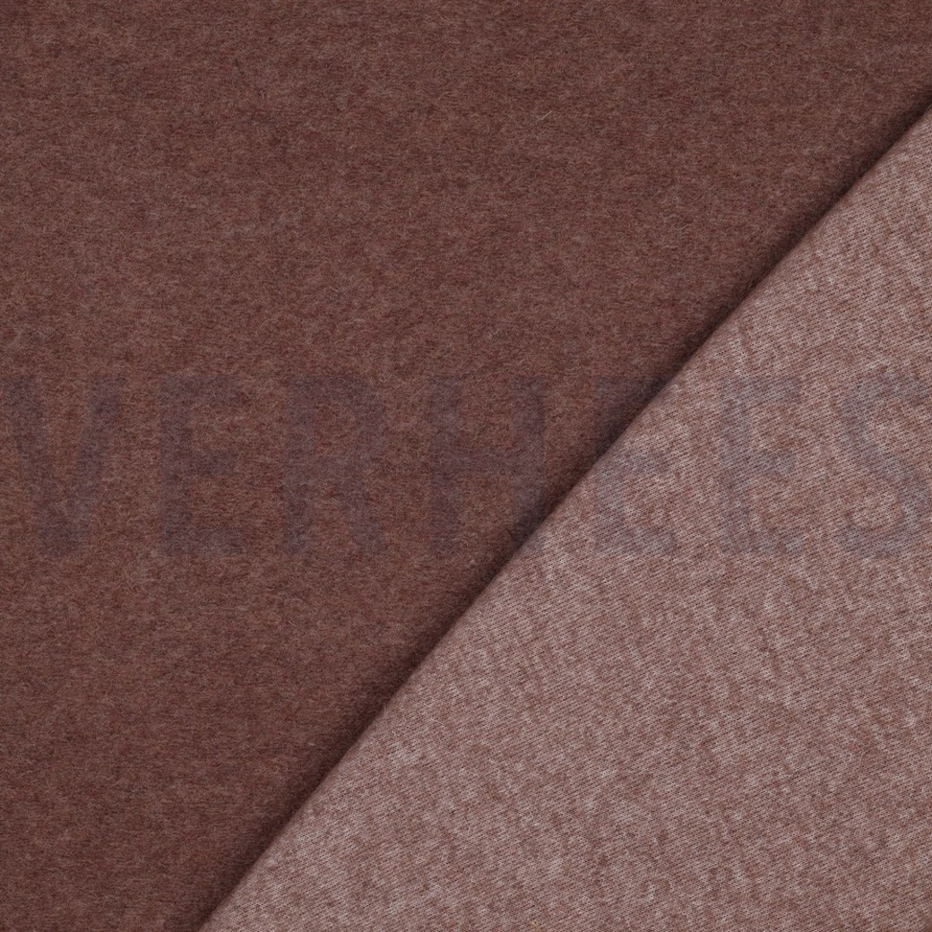 MERINO WOOL FLEECE ROUGE #4