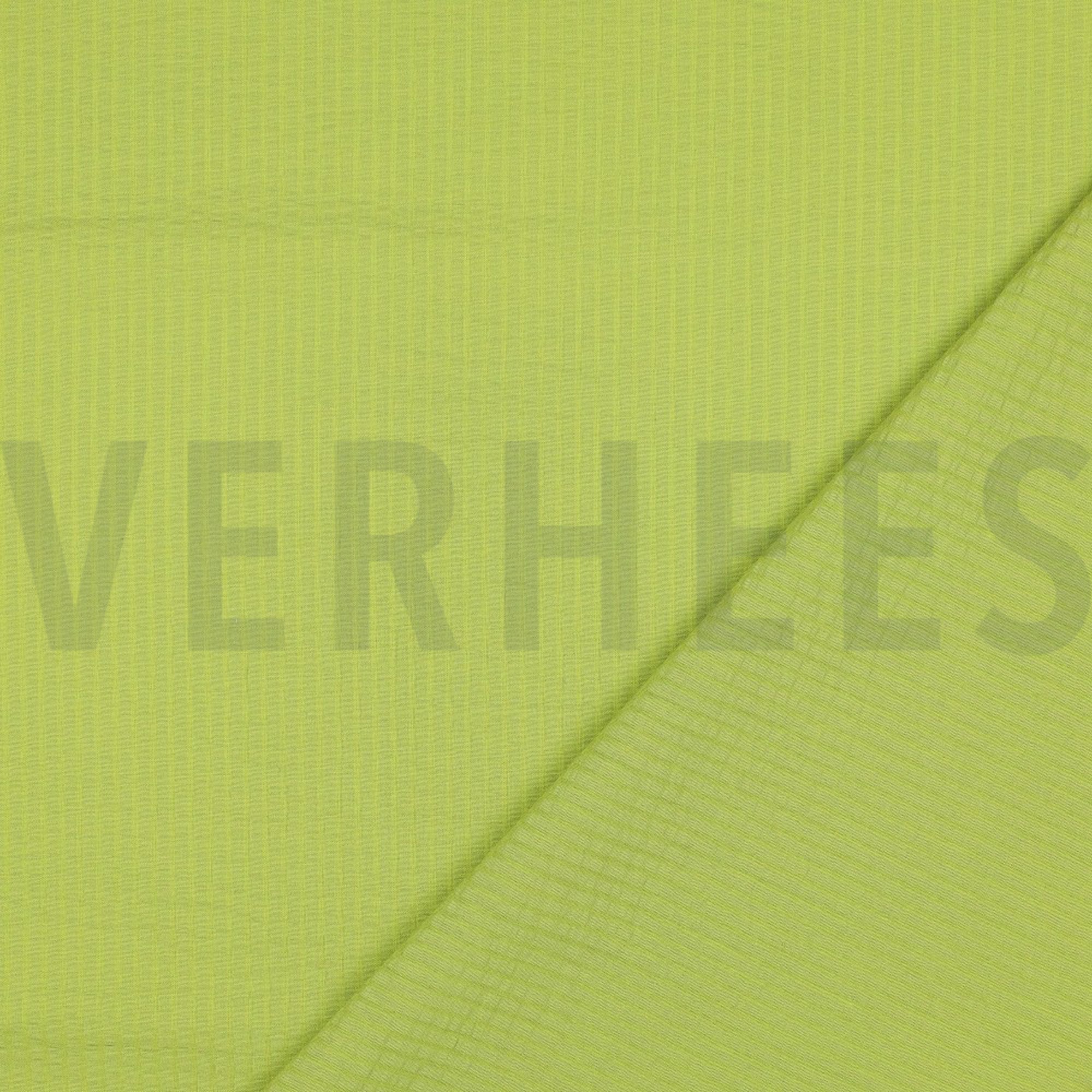 COTTON JACQUARD SEERSUCKER LIME (high resolution) #4