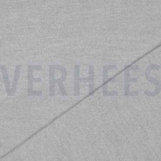 MANTELSTOFF HELLGRAU MELIERT #7