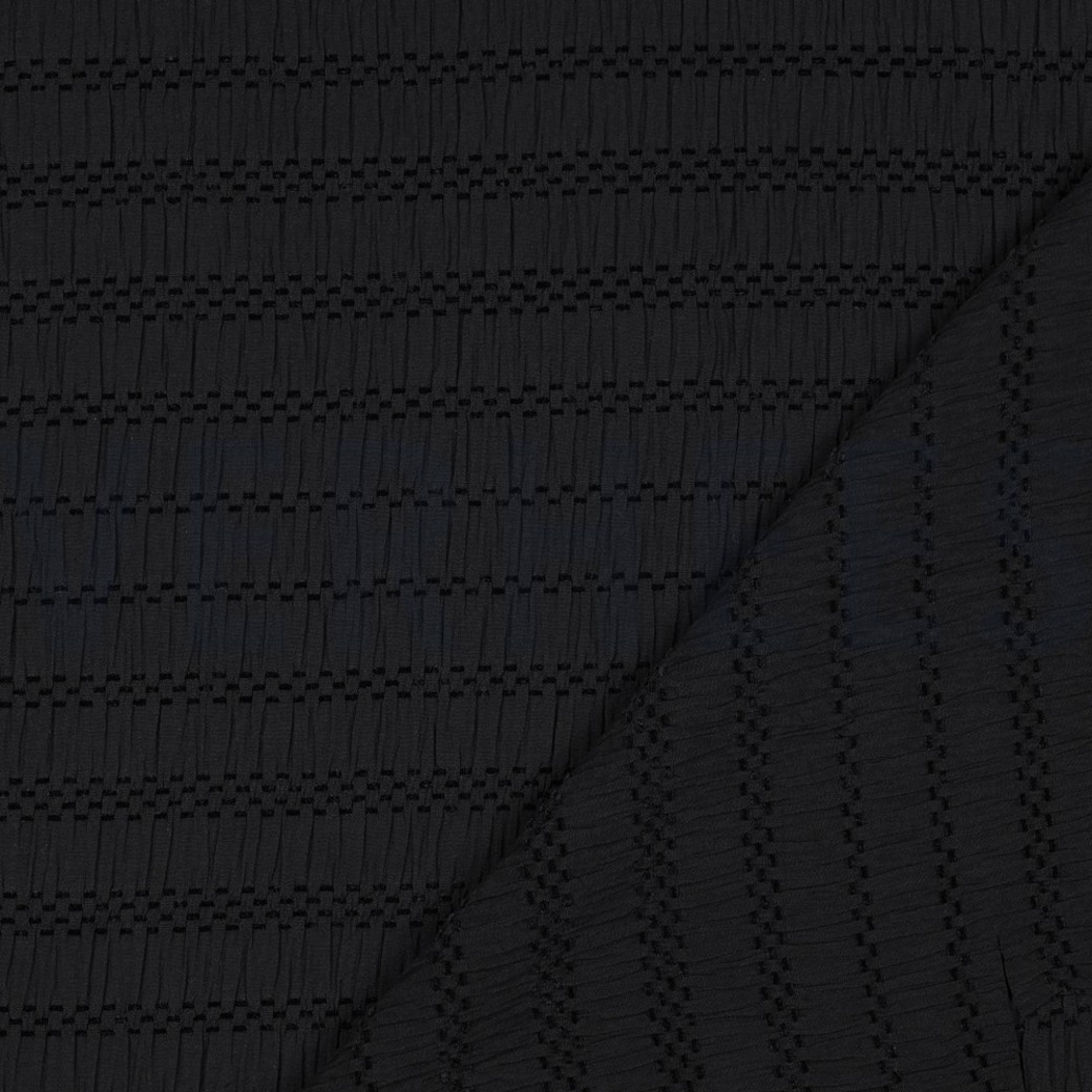 CHENILLE JACQUARD BLACK #4