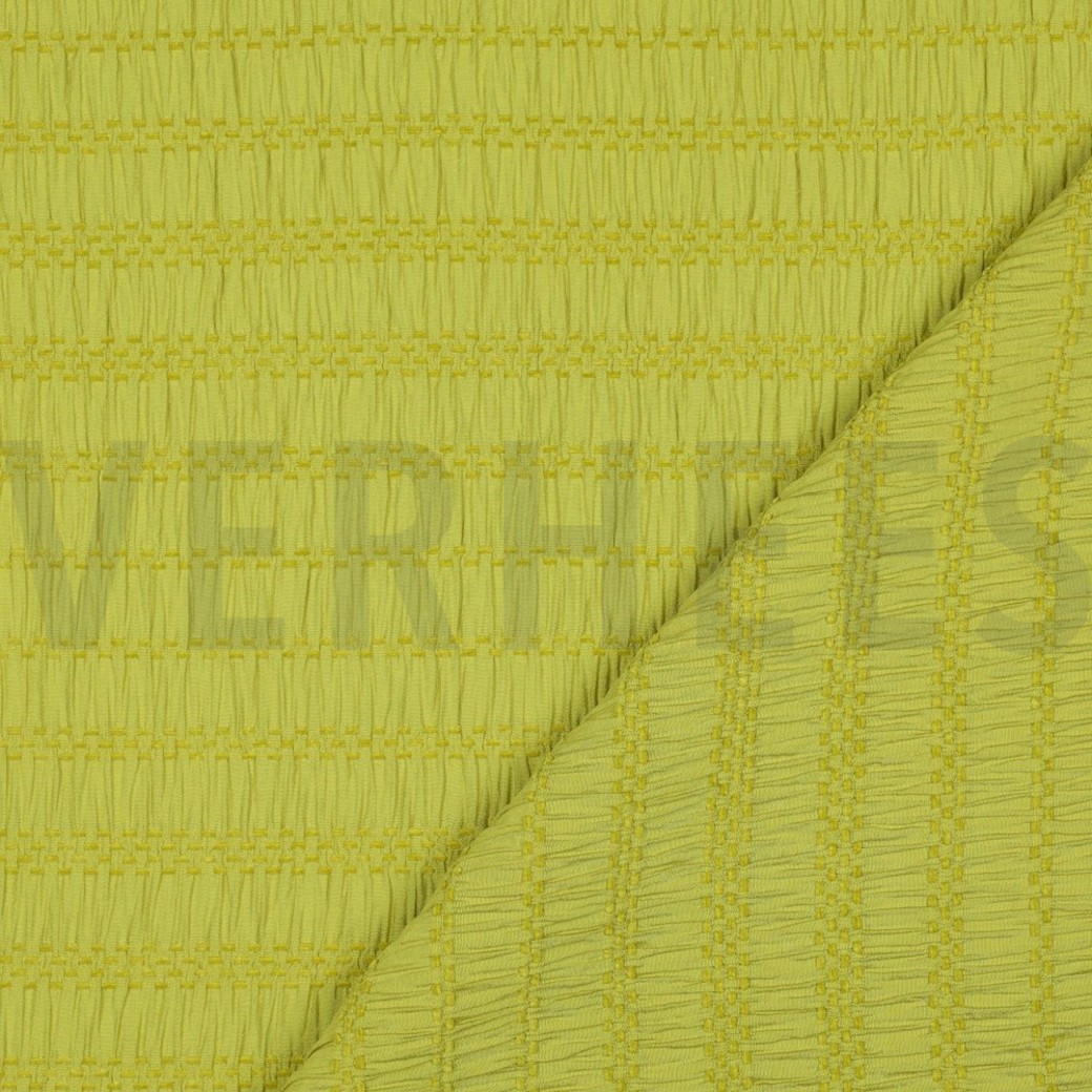 CHENILLE JACQUARD LIME #4