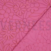 COTTON STEPPED FLOWERS PINK (thumbnail) #4