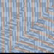 DOUBLE GAUZE YARN DYED STRIPES BLUE (thumbnail) #4