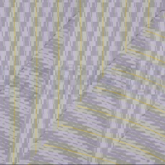 DOUBLE GAUZE YARN DYED STRIPES PURPLE #7