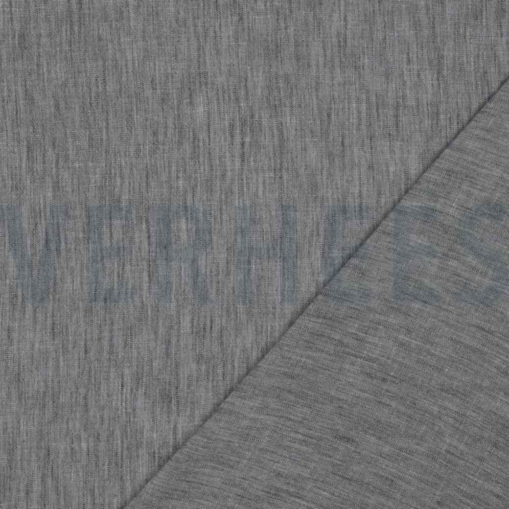 LINEN LOOK DARK GREY MELANGE #4