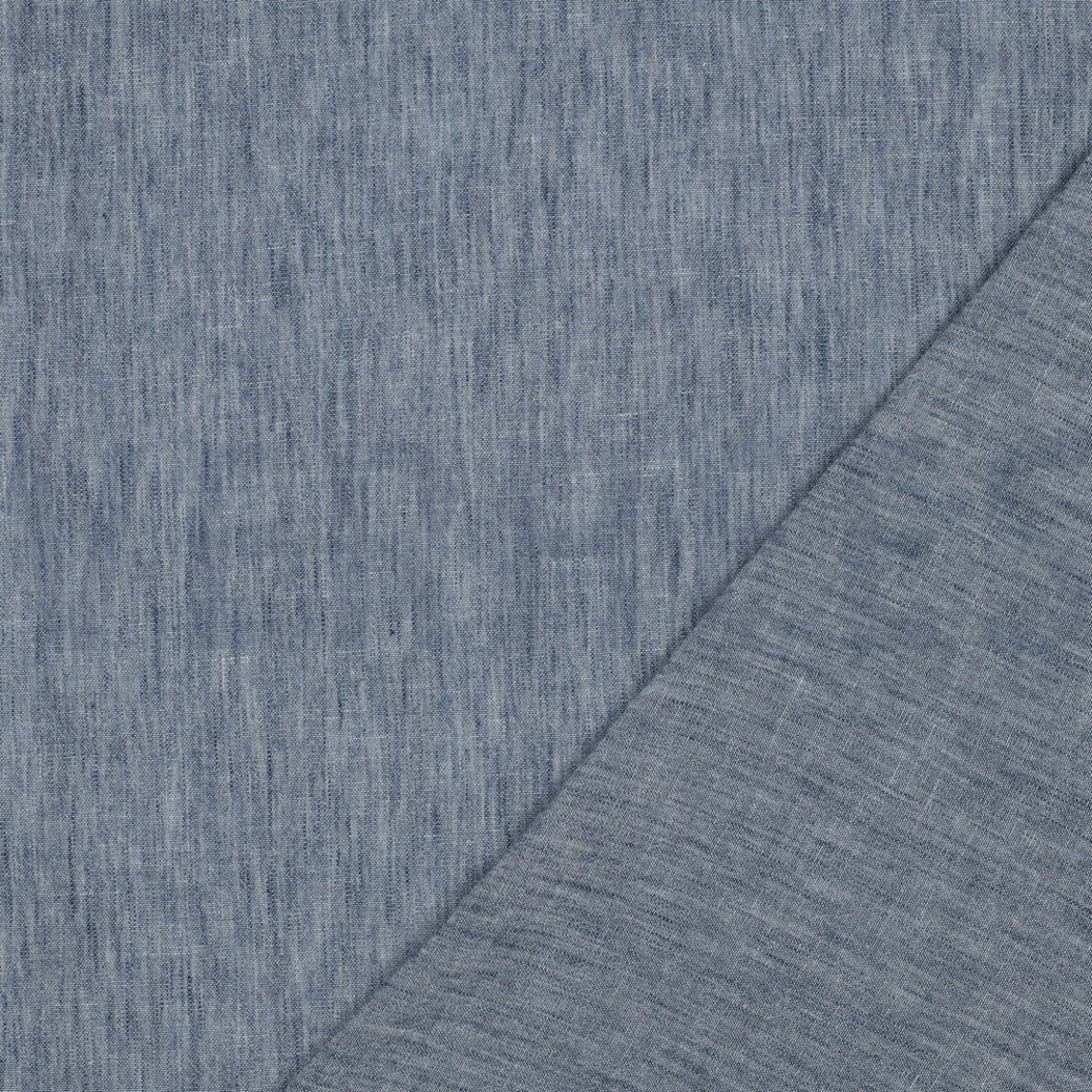 LINEN LOOK NAVY MELANGE #4