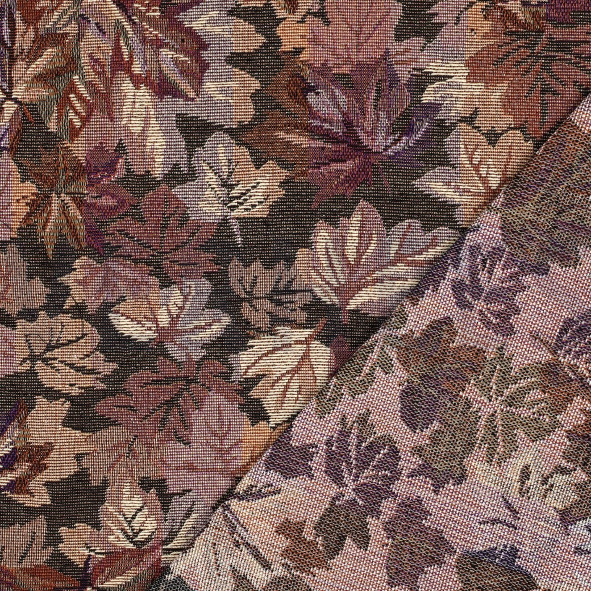 GOBELIN LEAVES PURPLE (high resolution) #4