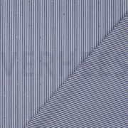 COTTON YARN DYED STRIPES WITH STUDS BLUE (thumbnail) #4