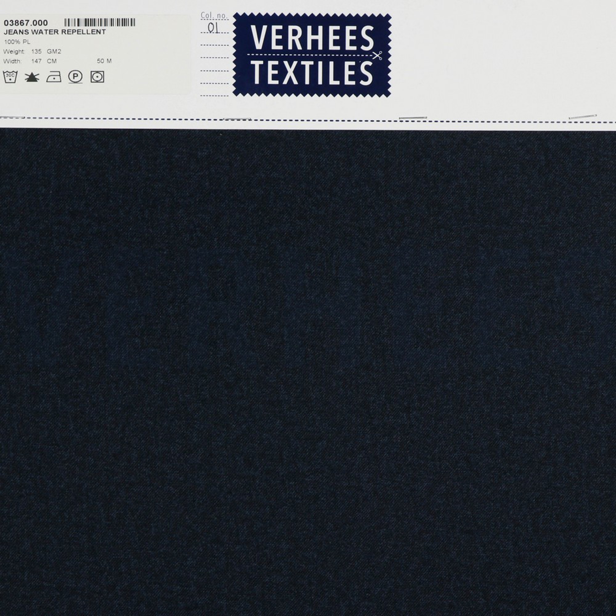 JEANS WATER REPELLENT NAVY (high resolution) #4