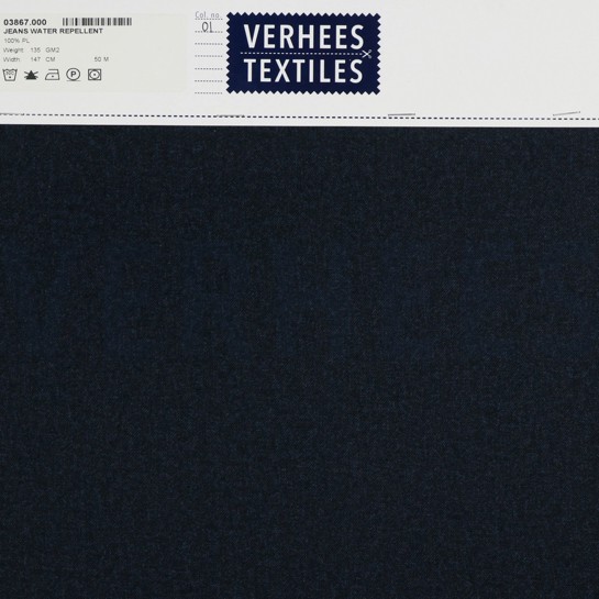 JEANS WATER REPELLENT NAVY #7