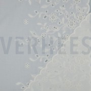 COTTON VOILE ONE-SIDE BORDER ONE-SIDE SCALLOP WHITE (thumbnail) #4