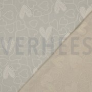 COTTON VOILE HEARTS ECRU (thumbnail) #4