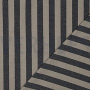 LINEN VISCOSE YARN DYED STRIPES NAVY (thumbnail) #4