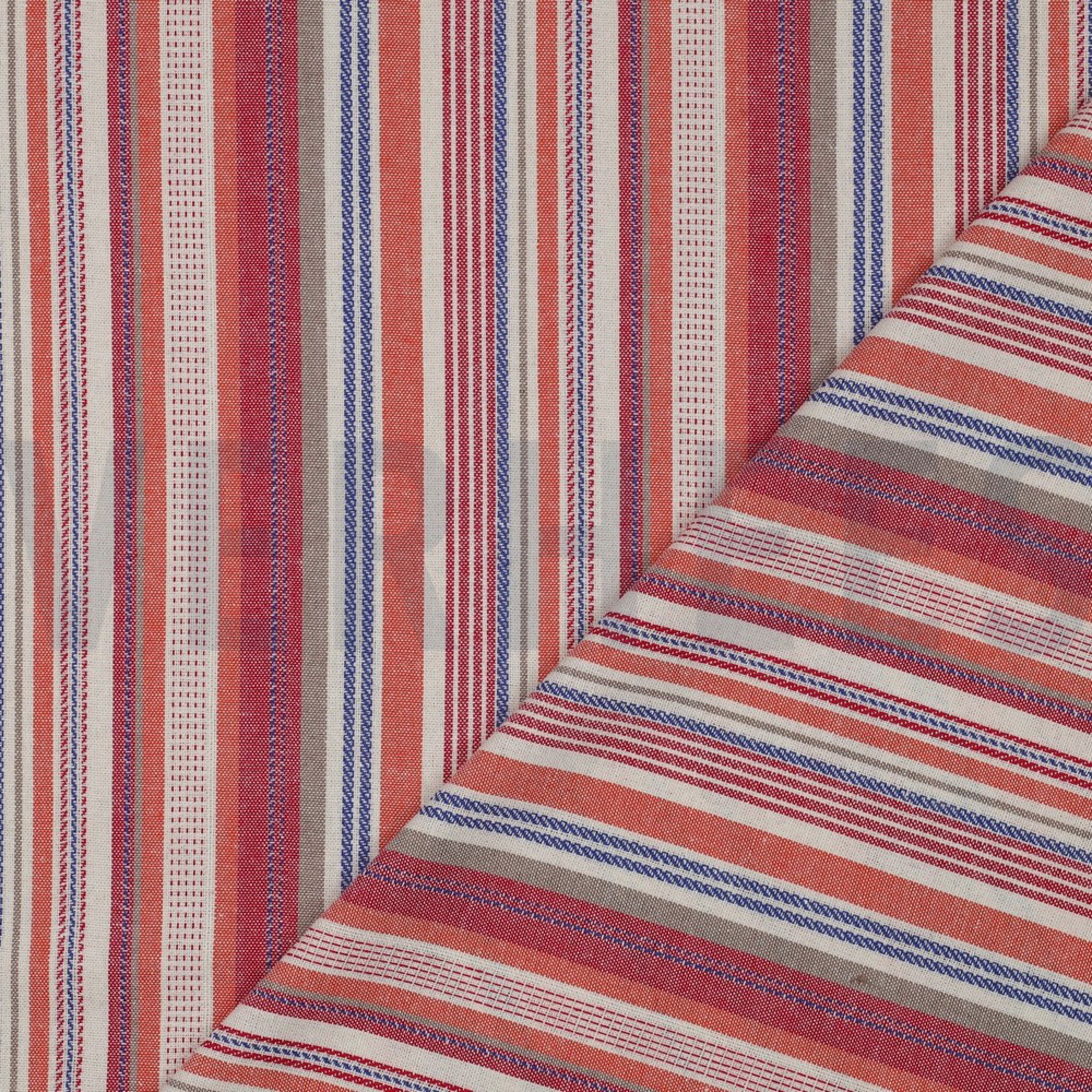 LINEN VISCOSE  YARN DYED STRIPES MULTICOLOUR (high resolution) #4