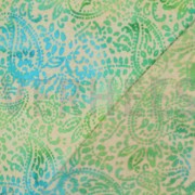HANDCRAFTED BATIK VISCOSE GREEN (thumbnail) #4