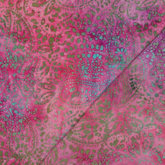 HANDCRAFTED BATIK VISCOSE PINK #7