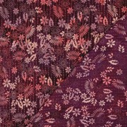 HANDCRAFTED BATIK VISCOSE CERISE (thumbnail) #4