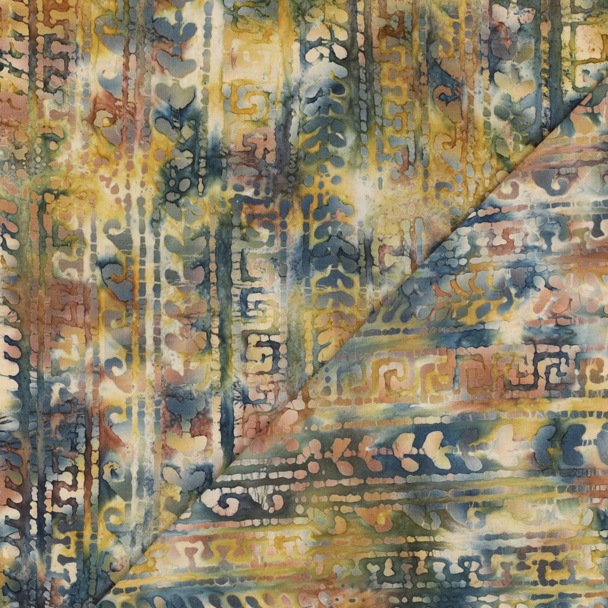 HANDCRAFTED BATIK COTTON GREEN (high resolution) #4