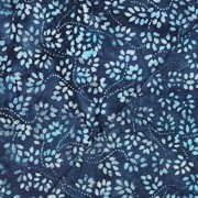 HANDCRAFTED BATIK COTTON NAVY (thumbnail) #4