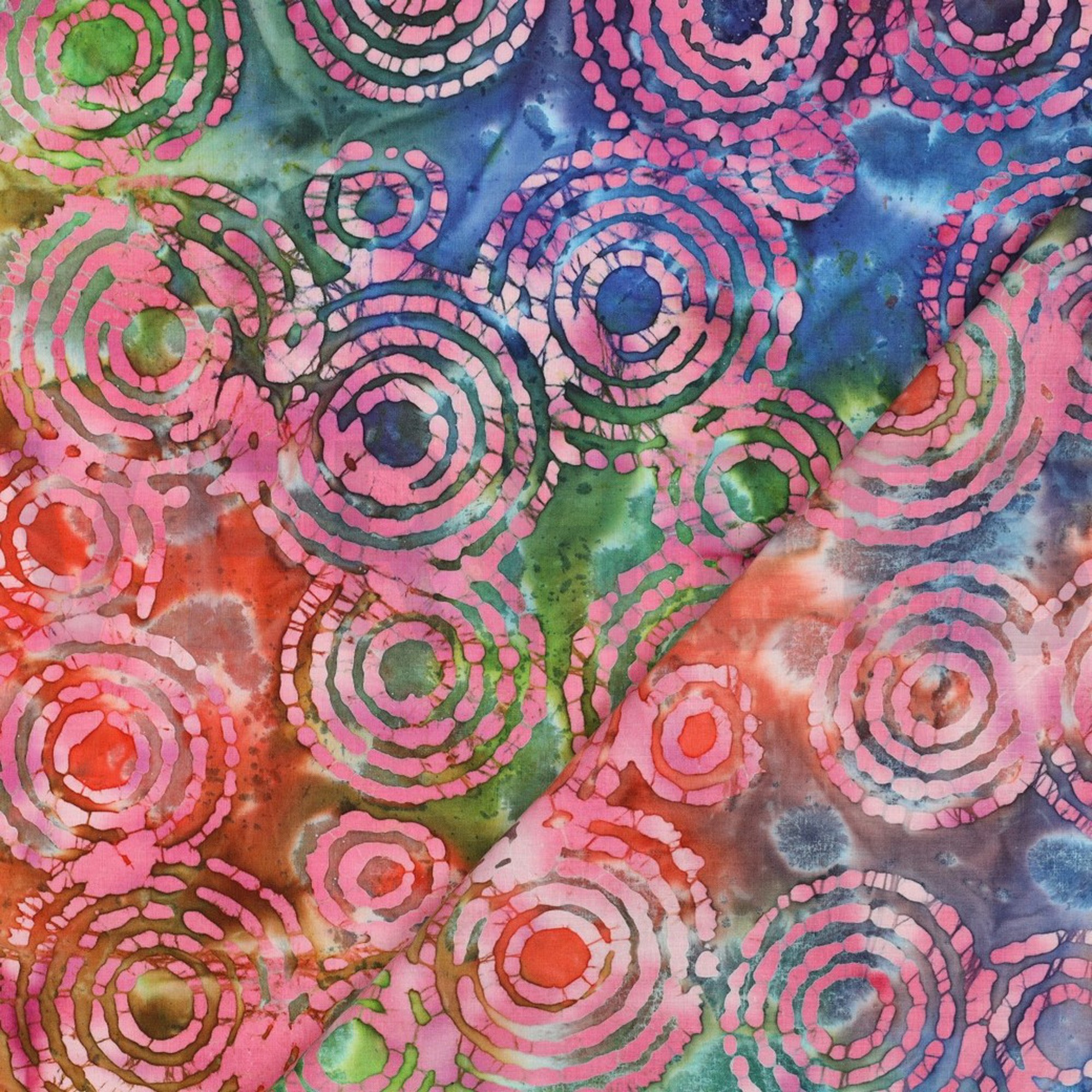 HANDCRAFTED BATIK COTTON MULTICOLOUR (high resolution) #4