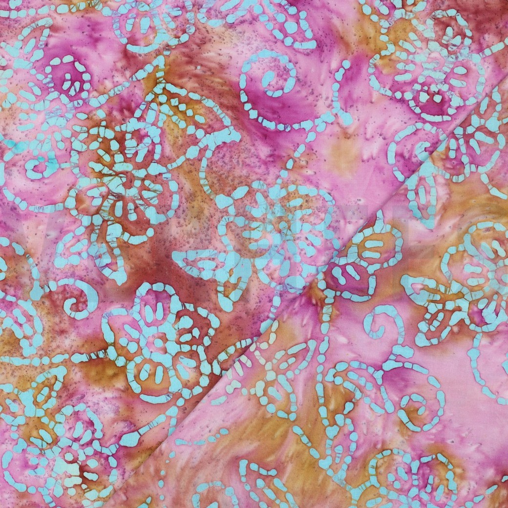 HANDCRAFTED BATIK COTTON PINK #4
