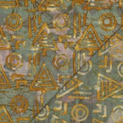 HANDCRAFTED BATIK COTTON OCHRE (thumbnail) #4