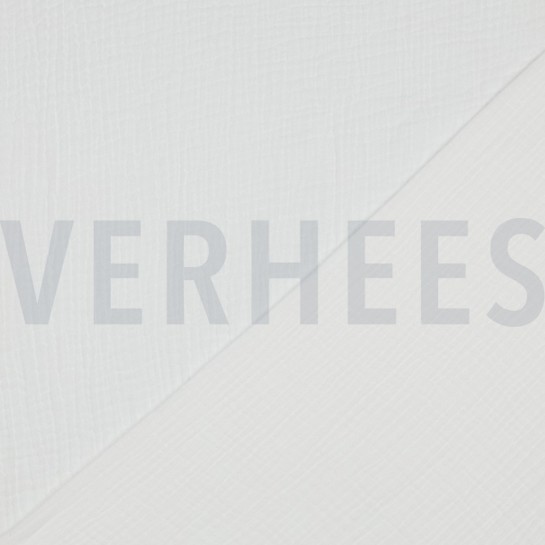 MUSSELIN GOTS WEISS #7