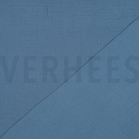 MUSSELIN GOTS INDIGO #7