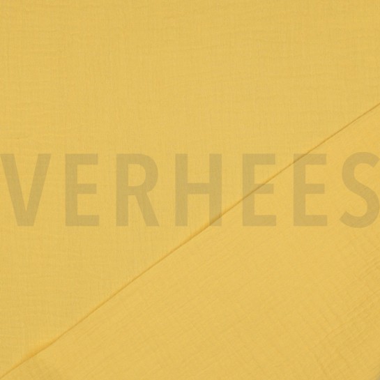 MUSSELIN GOTS SANFTGELB #7