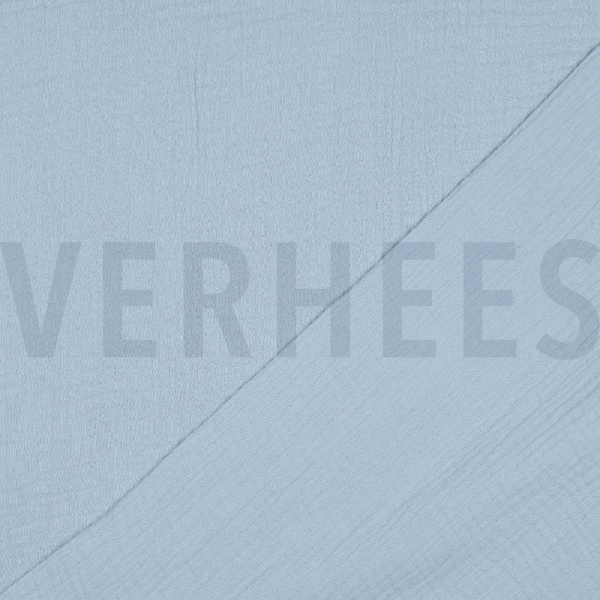 DOUBLE GAUZE GOTS BLUE (high resolution) #4