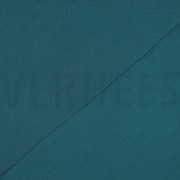 DOUBLE GAUZE GOTS DARK CYAN (thumbnail) #4