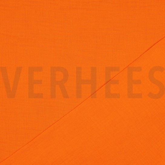 DOUBLE GAUZE GOTS ORANGE NEON #7