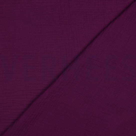 DOUBLE GAUZE GOTS CYCLAAM #7