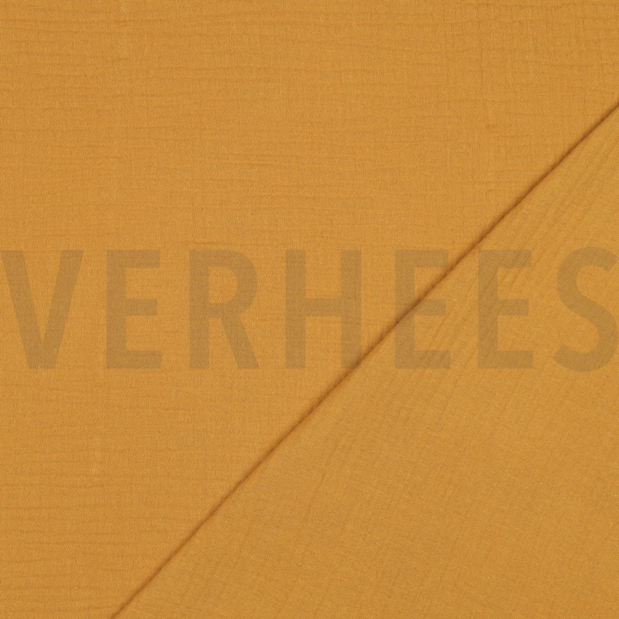 DOUBLE GAUZE GOTS DARK OCHRE (high resolution) #4