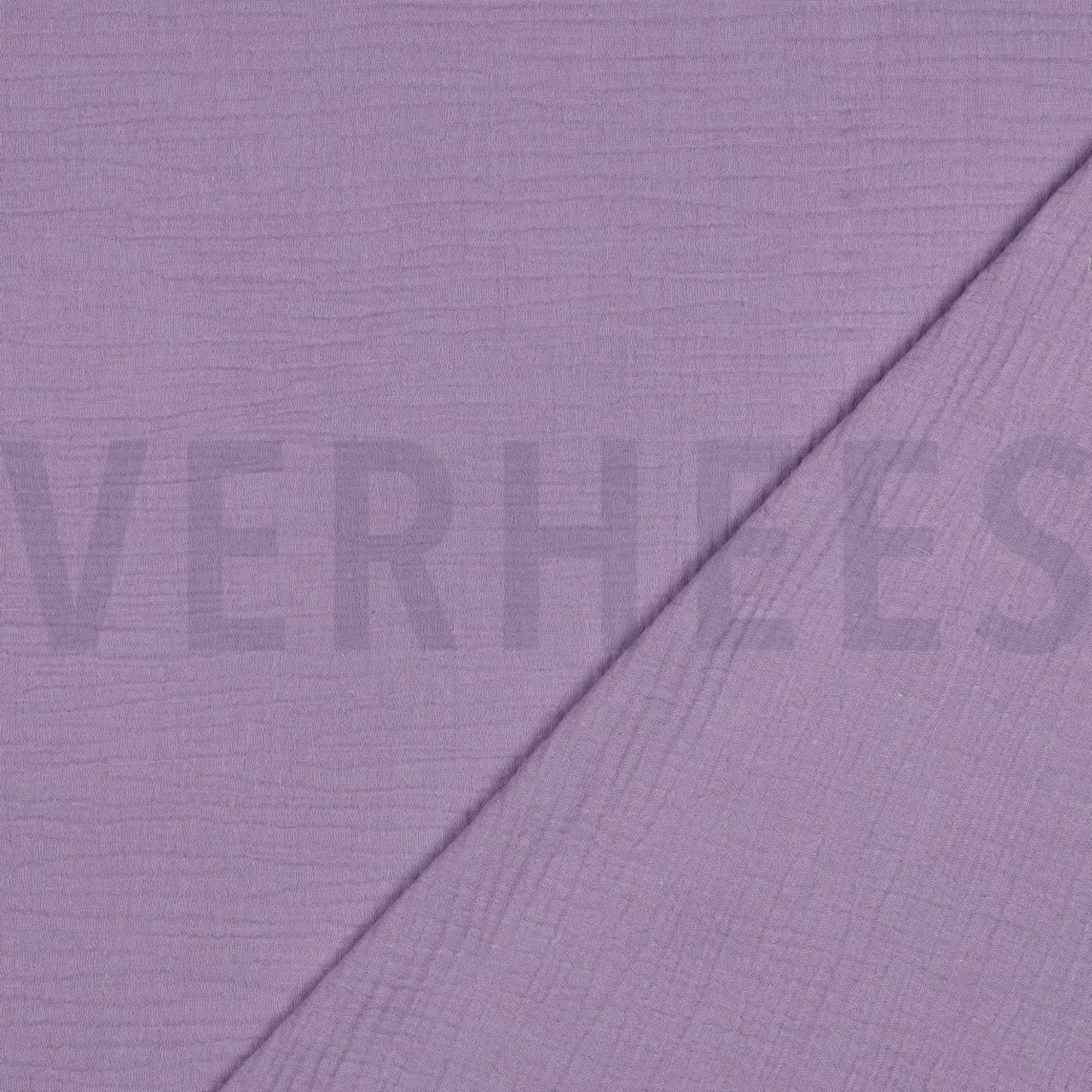 DOUBLE GAUZE GOTS DARK LILAC (high resolution) #4