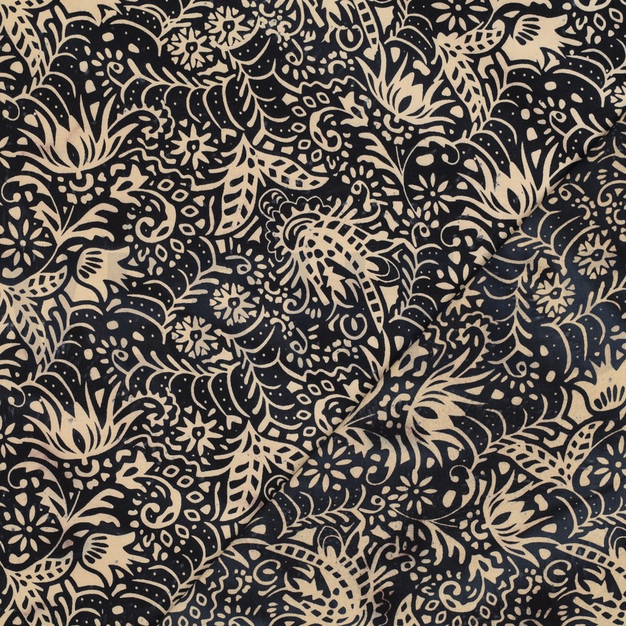 HANDCRAFTED BATIK COTTON NAVY (high resolution) #4