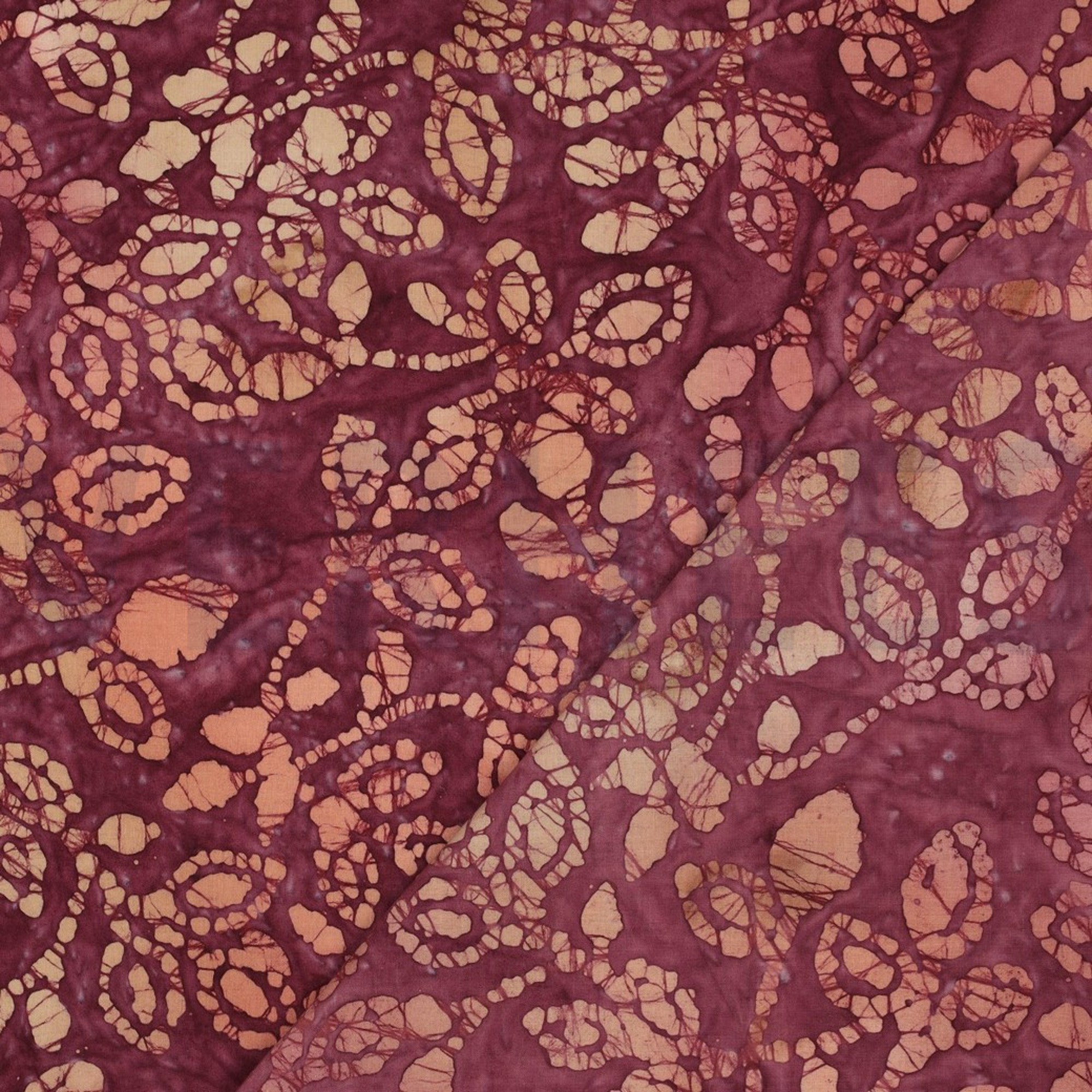 HANDCRAFTED BATIK COTTON CERISE (high resolution) #4