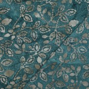HANDCRAFTED BATIK COTTON DARK PETROL (thumbnail) #4