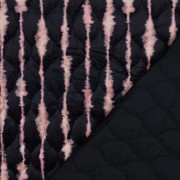 STEPPED VELVET DIGITAL STRIPES NAVY (thumbnail) #4
