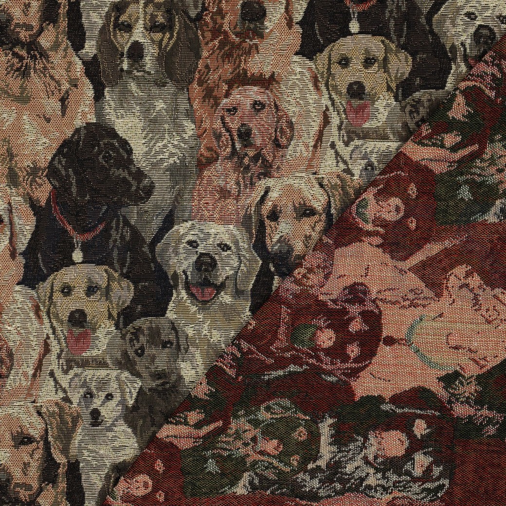 GOBELIN DOGS BROWN #4