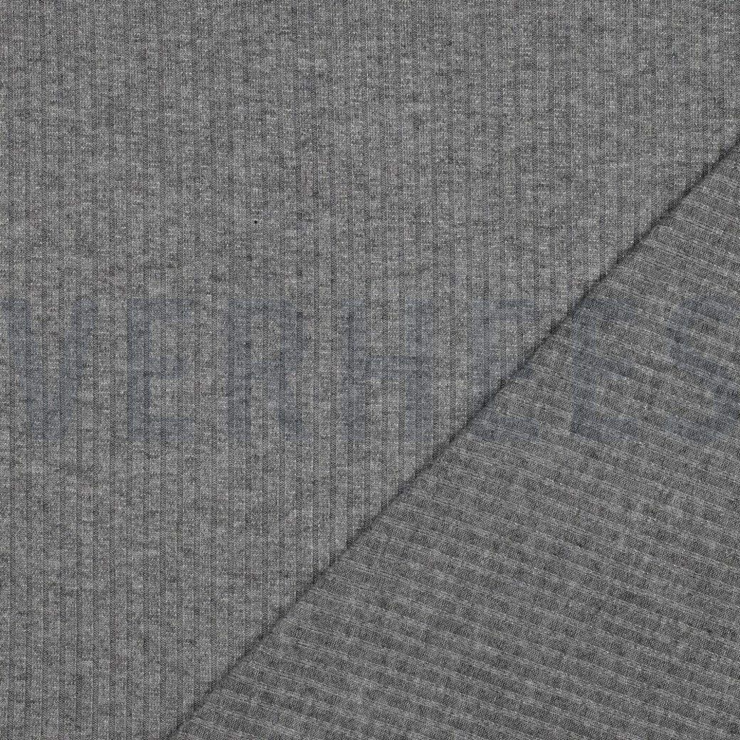 KNITTED LUREX GREY SILVER LUREX #4