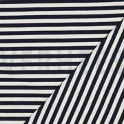 RIB YARN DYED STRIPE NAVY/ECRU (thumbnail) #4
