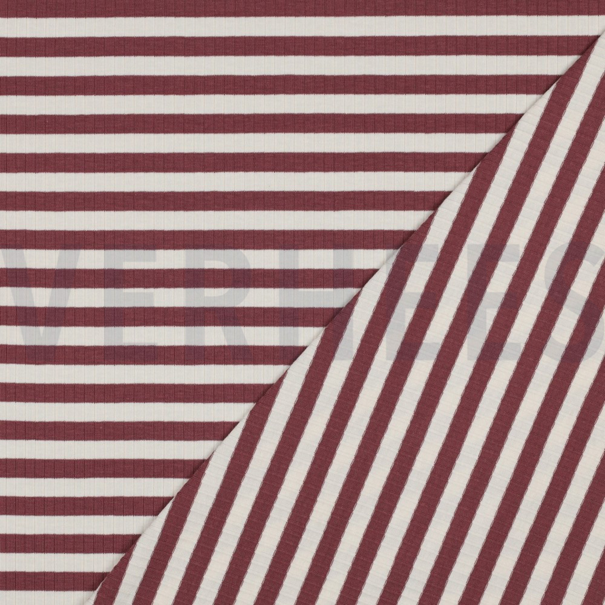 RIB YARN DYED STRIPE DARK BLUSH (high resolution) #4