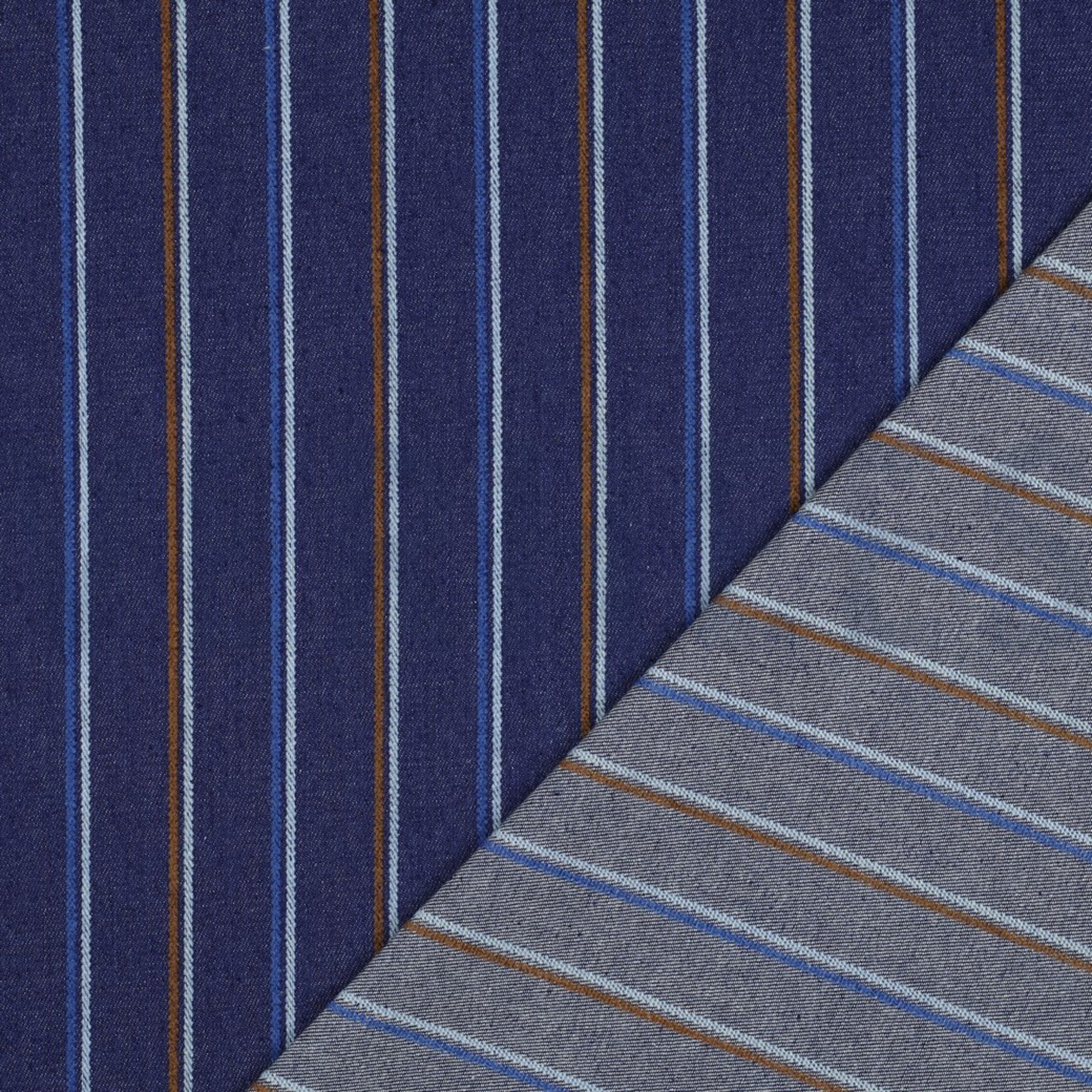 DENIM STRIPES INDIGO (high resolution) #4