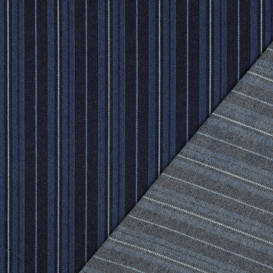 DENIM STRIPES INDIGO #7