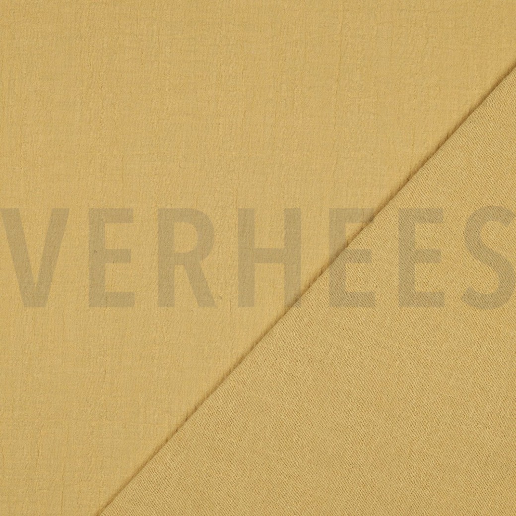DOUBLE GAUZE SLUB YELLOW #4