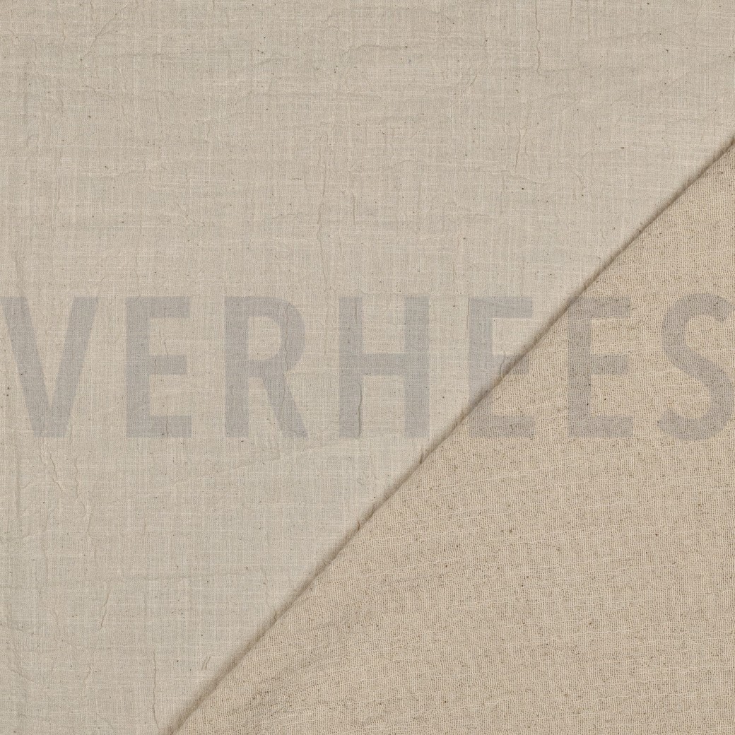 DOUBLE GAUZE SLUB NATURAL  #4