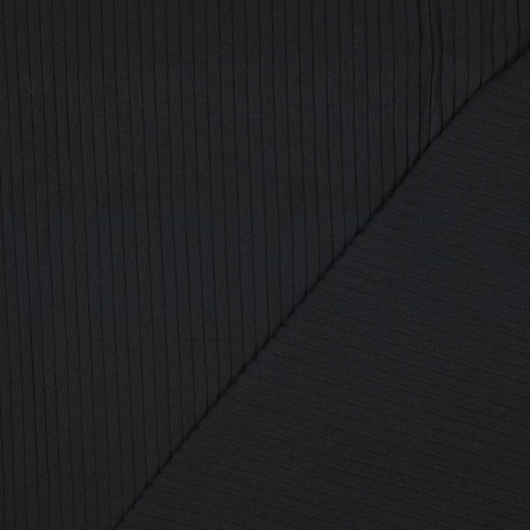 RIB JERSEY BIG BLACK #4